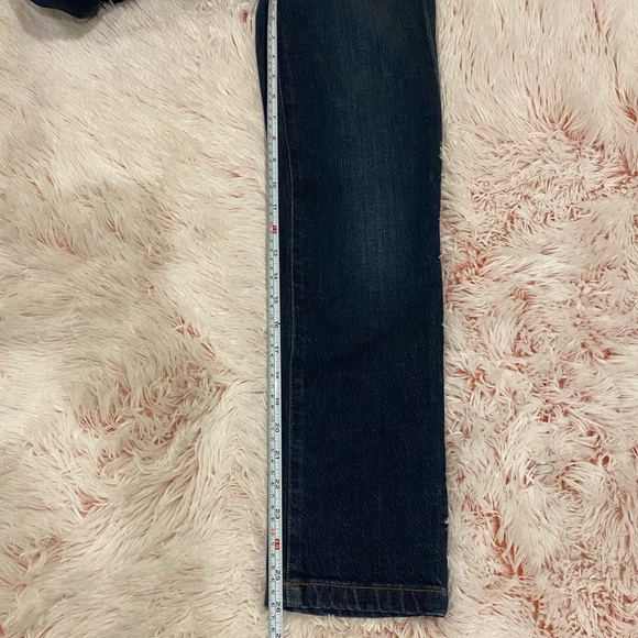 FRAME DENIM Le High Embellished Straight Jeans 23 - Picture 6 of 8
